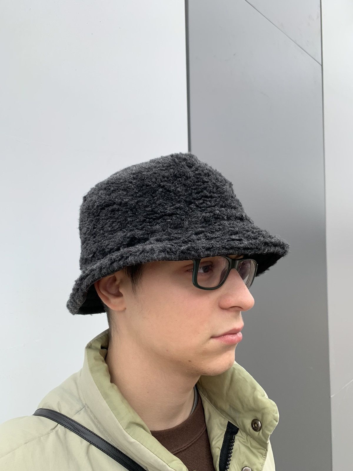 Marni Marni Teddy Bear Faux Fur Bucket Hat Size M Size ONE SIZE - 2 Thumbnail