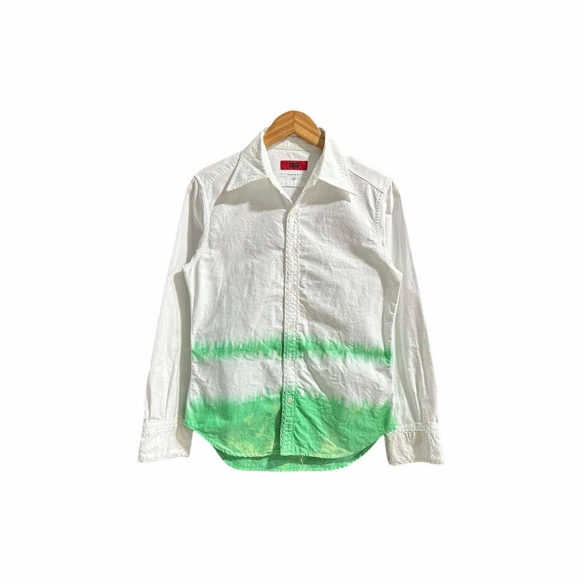 If Six Was Nine × Japanese Brand × Seditionaries 🔥Sick Y2K Edge Rupert Shirt Striped Dye Size US M / EU 48-50 / 2 - 11 Thumbnail