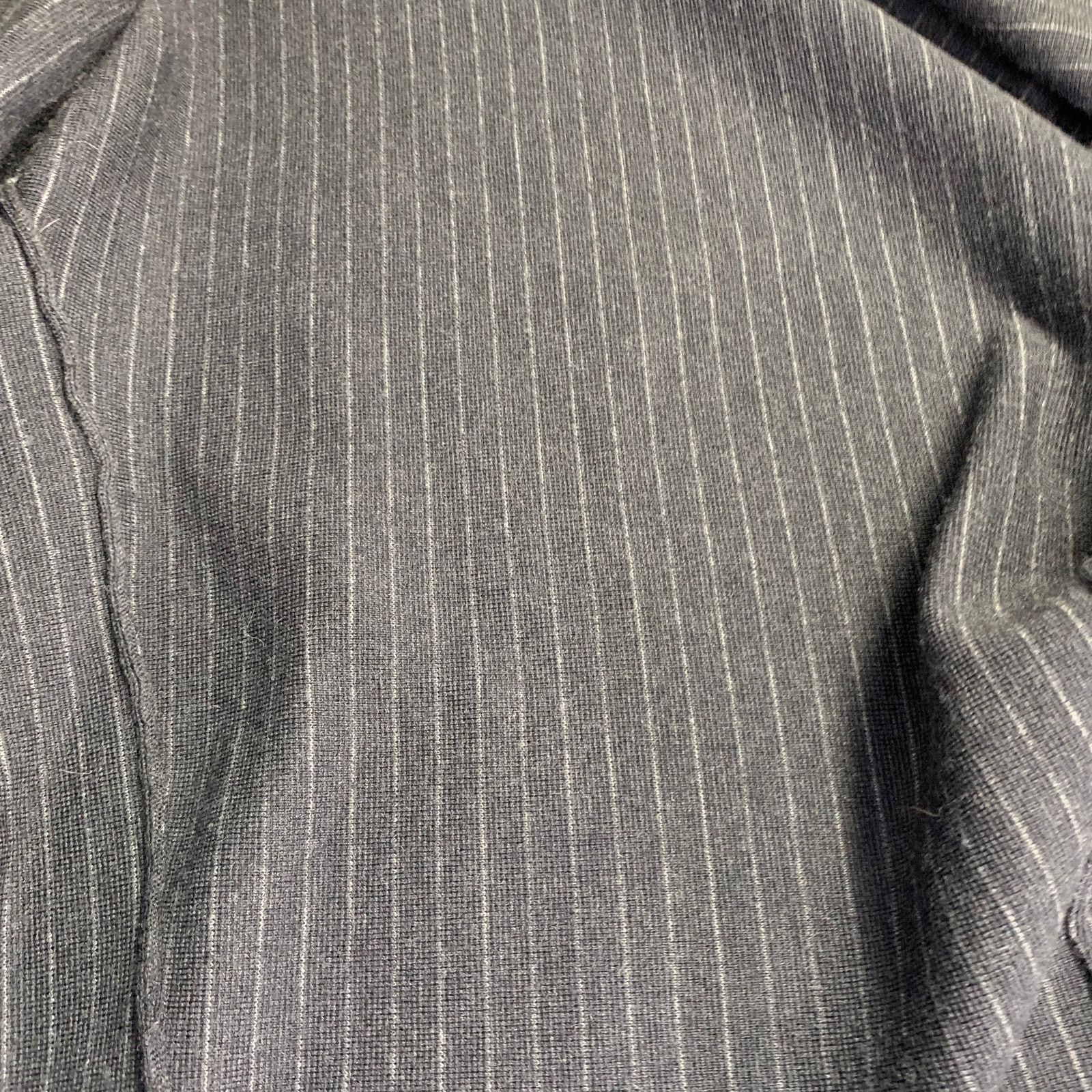 Emporio Armani AND OF OUTSIDERS Charcoal Breasted Notch Lapel Coat Size 36R - 9 Thumbnail