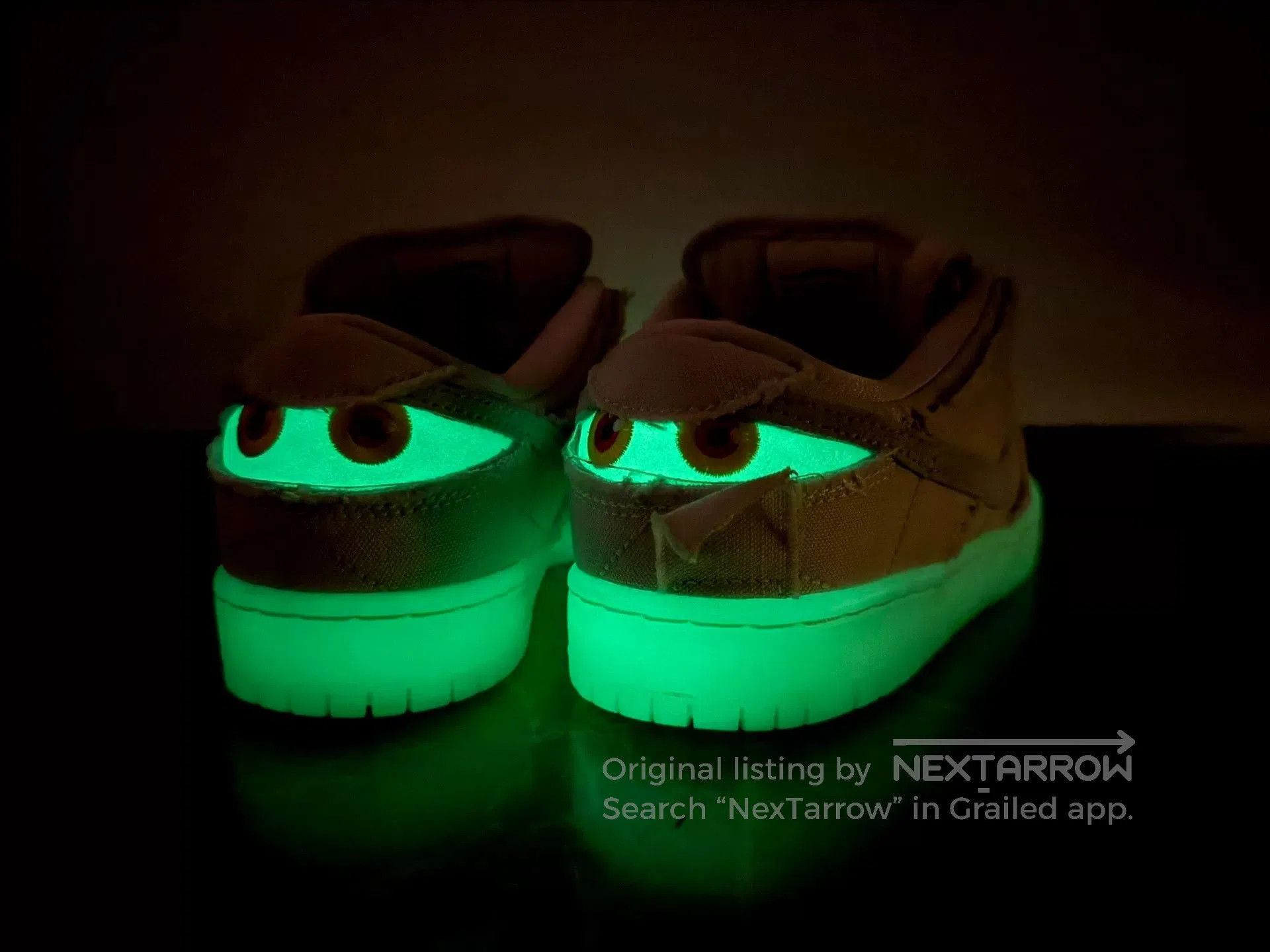 Nike Nike Dunk Halloween Glow-in-Dark Beige. Size US 6 / EU 39 - 9 Thumbnail