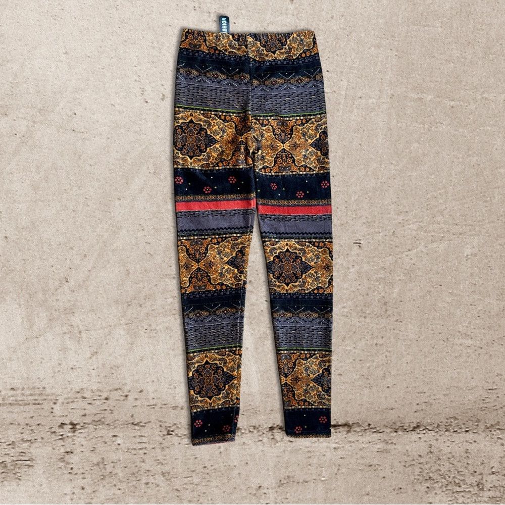 Other New Fashion Velour Leggings NWT Size 24" / US 00 / IT 34 - 2 Thumbnail