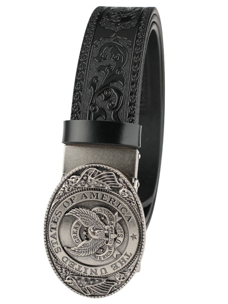 Designer Retro Vintage Belt Riveted Belts Menswear Accessories Size ONE SIZE - 1 Thumbnail