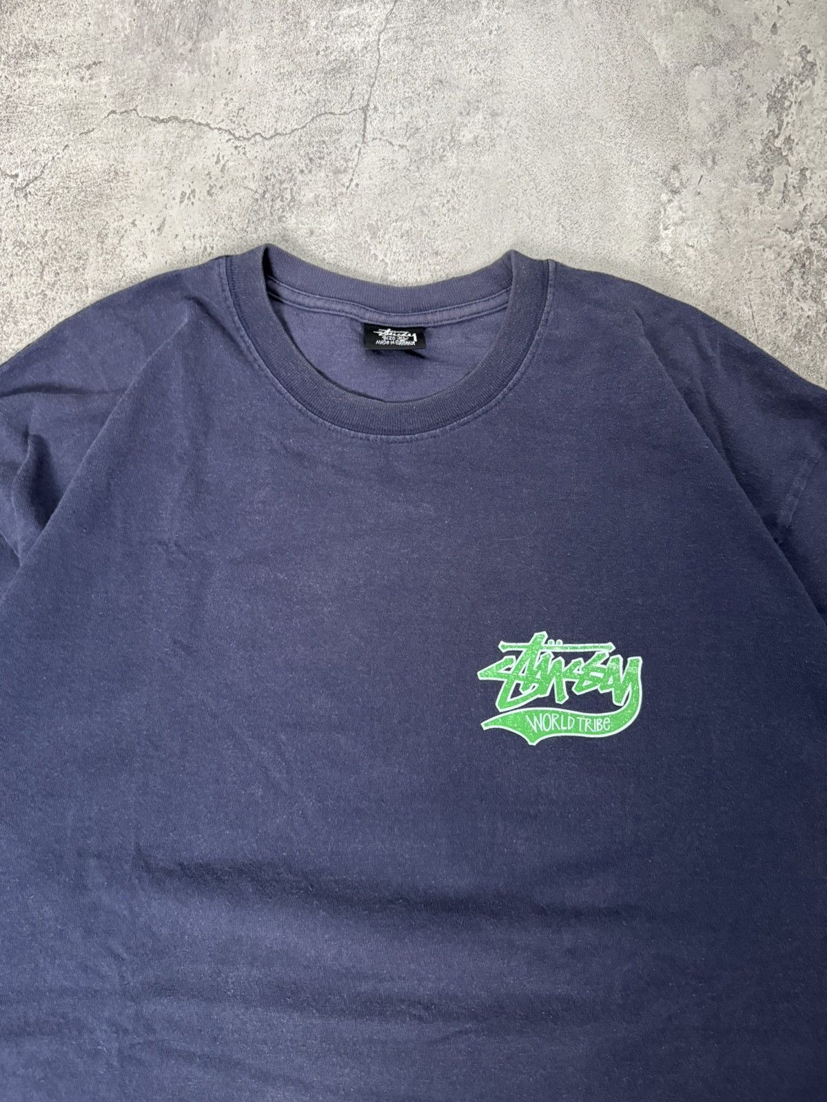 Stussy STUSSY WORLD TRIBE LONGSLEEVE Size US XL / EU 56 / 4 - 5 Thumbnail