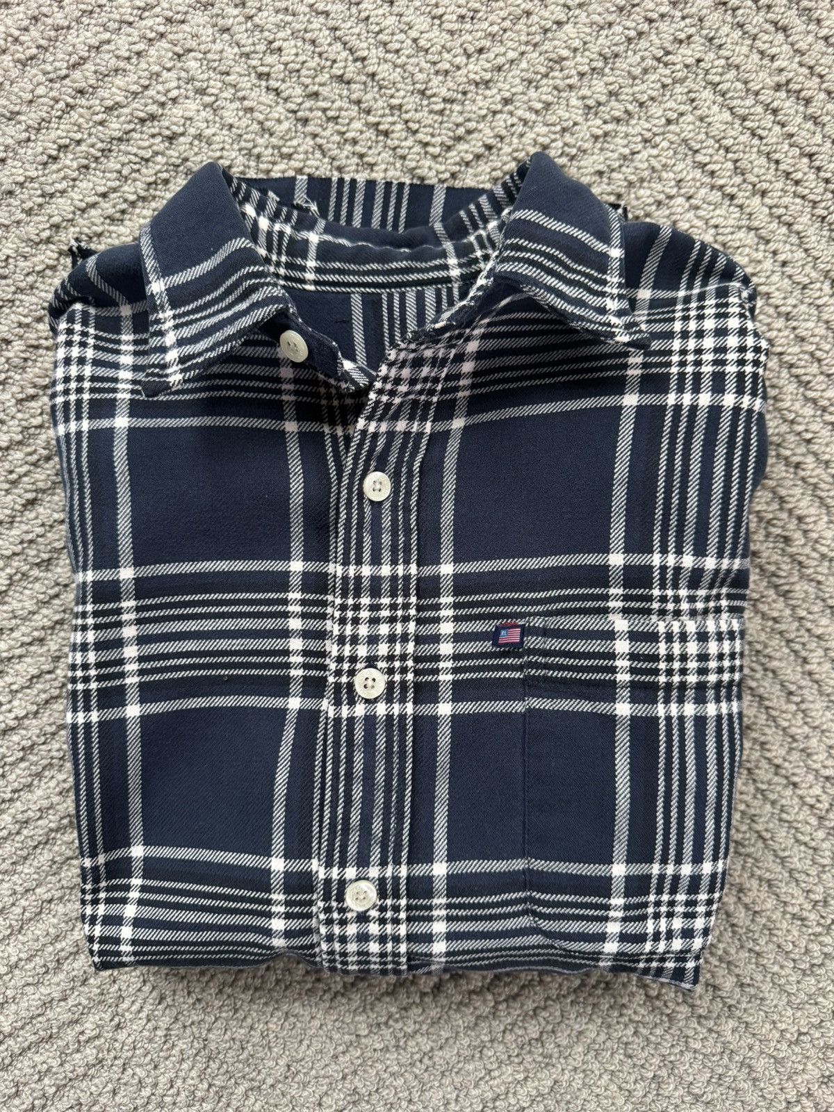 Polo Ralph Lauren Vintage Polo American Flag Flannel Size US L / EU 52-54 / 3 - 6 Thumbnail