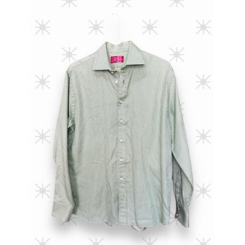 Other Rufus Brand 100% Cotton Men’s Dress Shirt Size Large. Made I Size US L / EU 52-54 / 3 - 2 Thumbnail