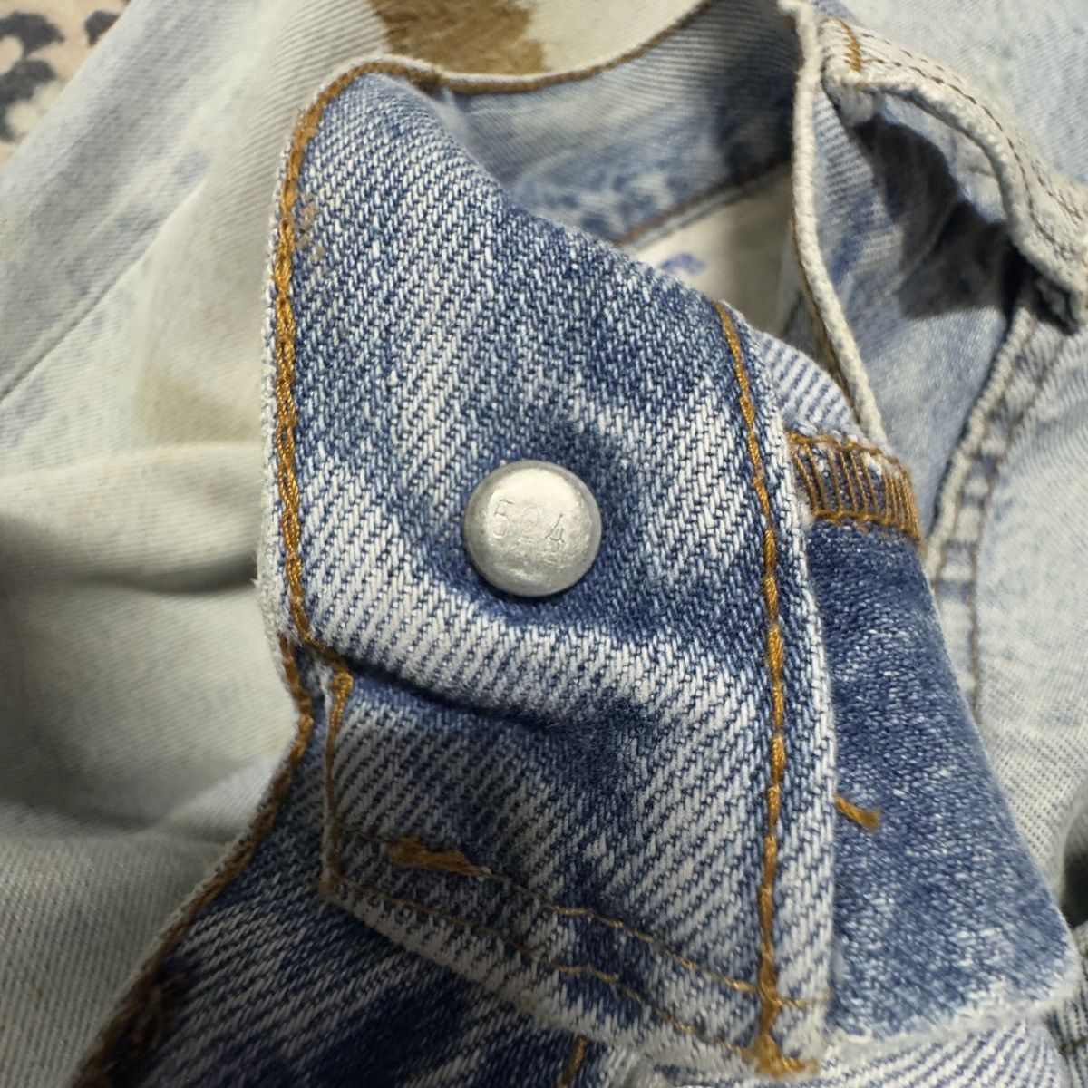 Levi's Vintage 80s Levis 501 Redline Denim Selvedge Jeans Size US 33 - 19 Thumbnail