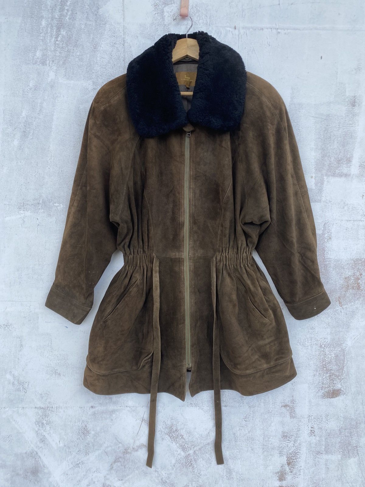 Lancel Lancel Paris Sheepskin Leather Parka Jacket Made in Japan Size M / US 6-8 / IT 42-44 - 2 Thumbnail