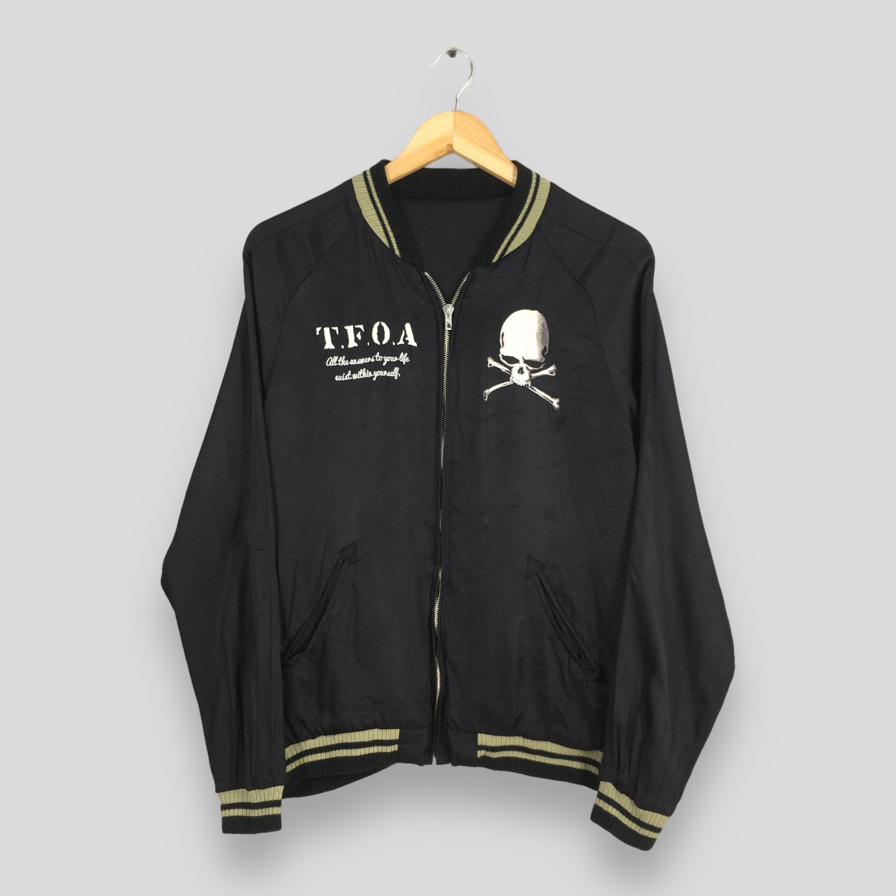 Hiroshi Fujiwara Hiroshi Takahashi Japanese Manga Artist Sukajan Jacket M Size US M / EU 48-50 / 2 - 3 Thumbnail