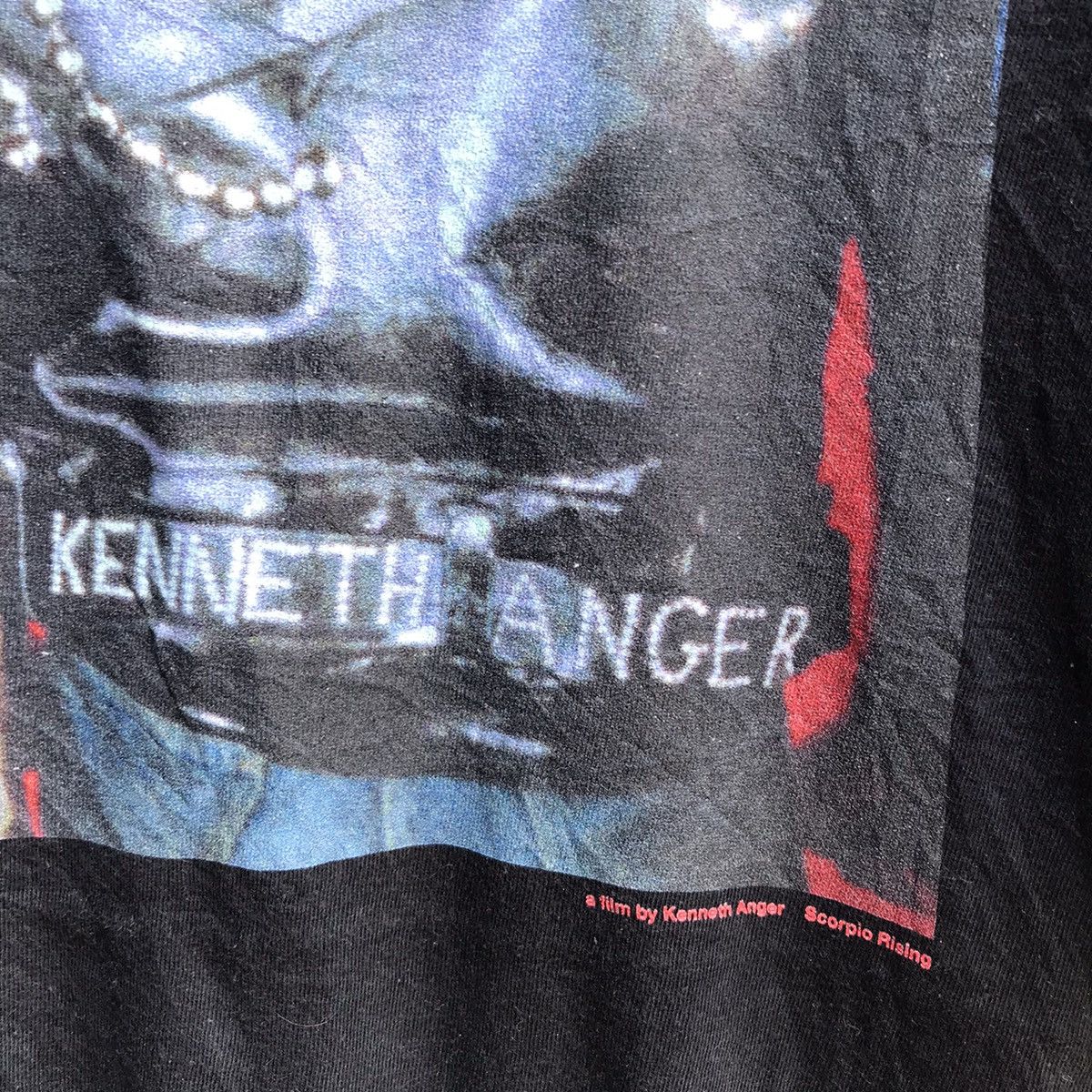 Vintage Vintage SCORPIO RISING kenneth anger movie tee Size US M / EU 48-50 / 2 - 3 Thumbnail