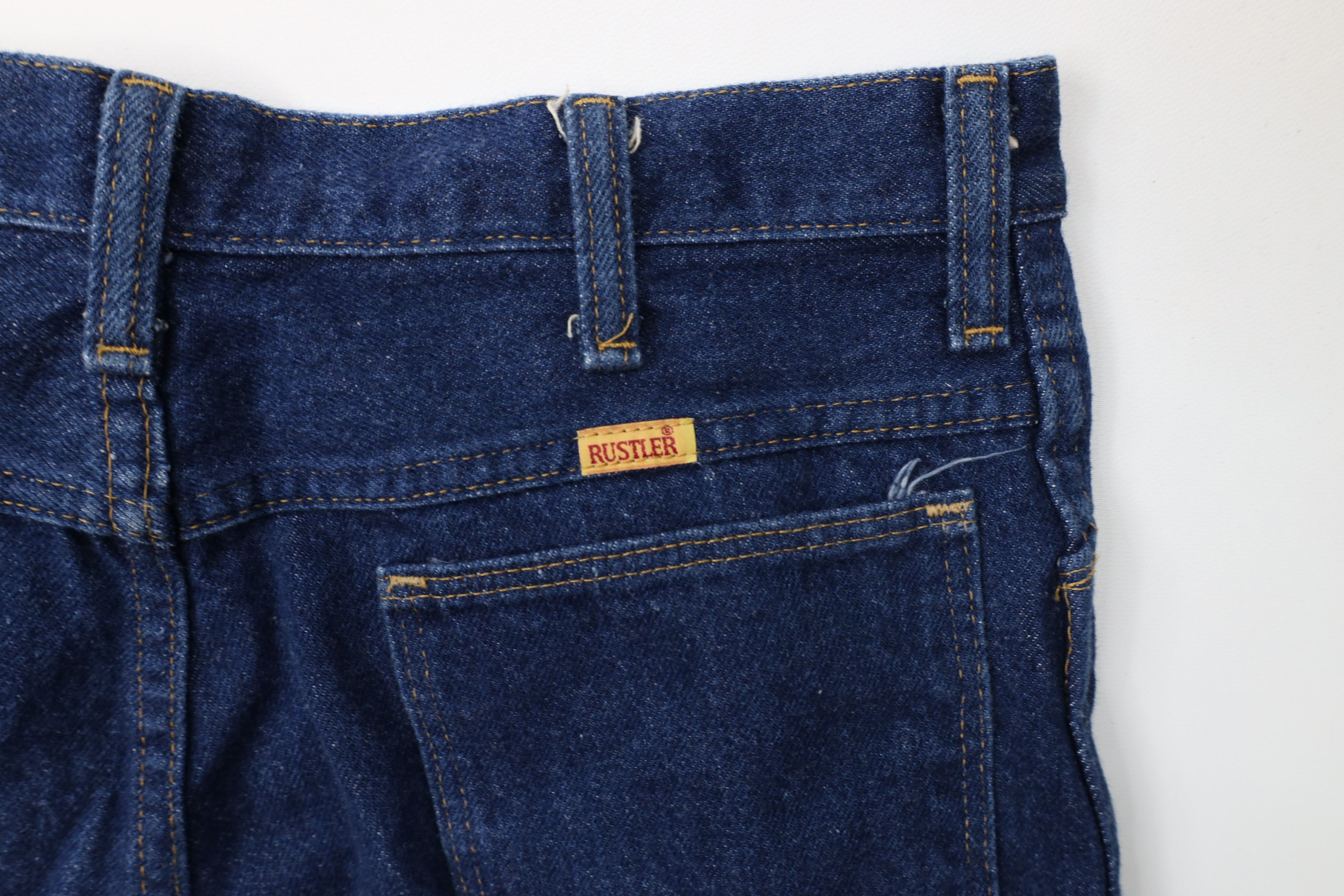 Vintage Vintage 80s 90s Streetwear Leg Denim Jeans Blue Cotton USA Size US 32 / EU 48 - 11 Thumbnail