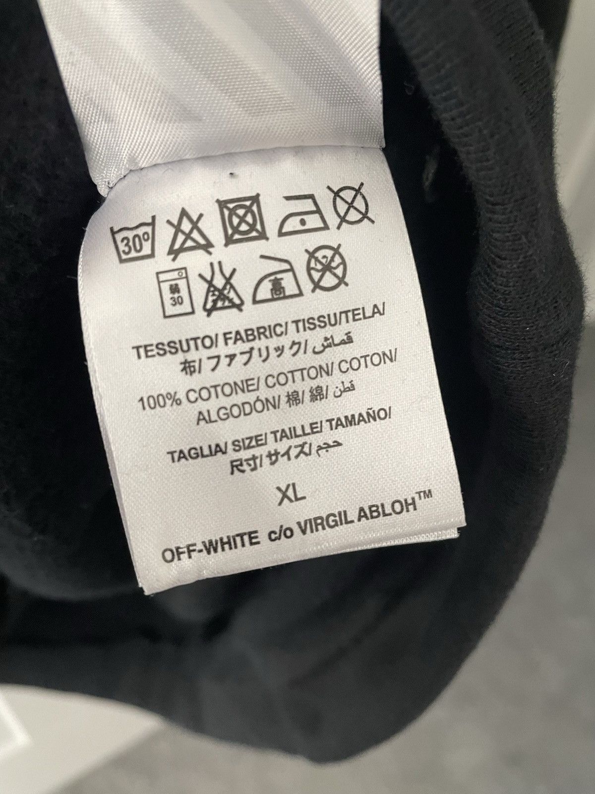 Off-White Off-White Virgil Abloh Barneys Frame of Mind Hoodie size XL Size US XL / EU 56 / 4 - 6 Thumbnail