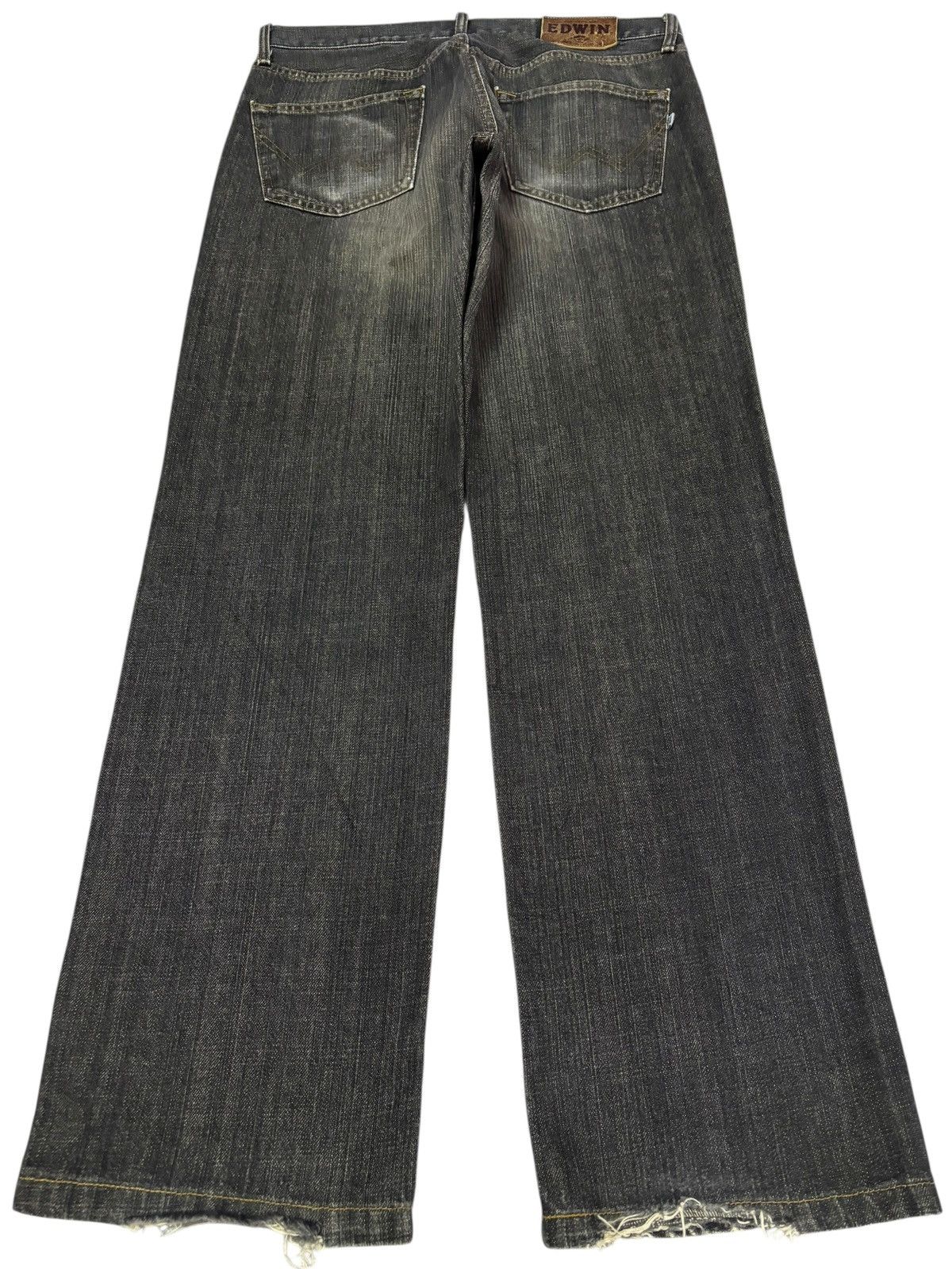 Edwin Vtg Edwin Japan 404 Distressed Jeans Size US 31 - 2 Thumbnail