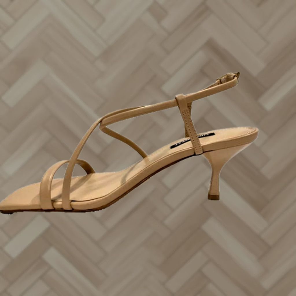Nine West Nine West Women's Slingback Heeled Sandal Haya Light Pink 7M Size US 7 / IT 37 - 1 Thumbnail