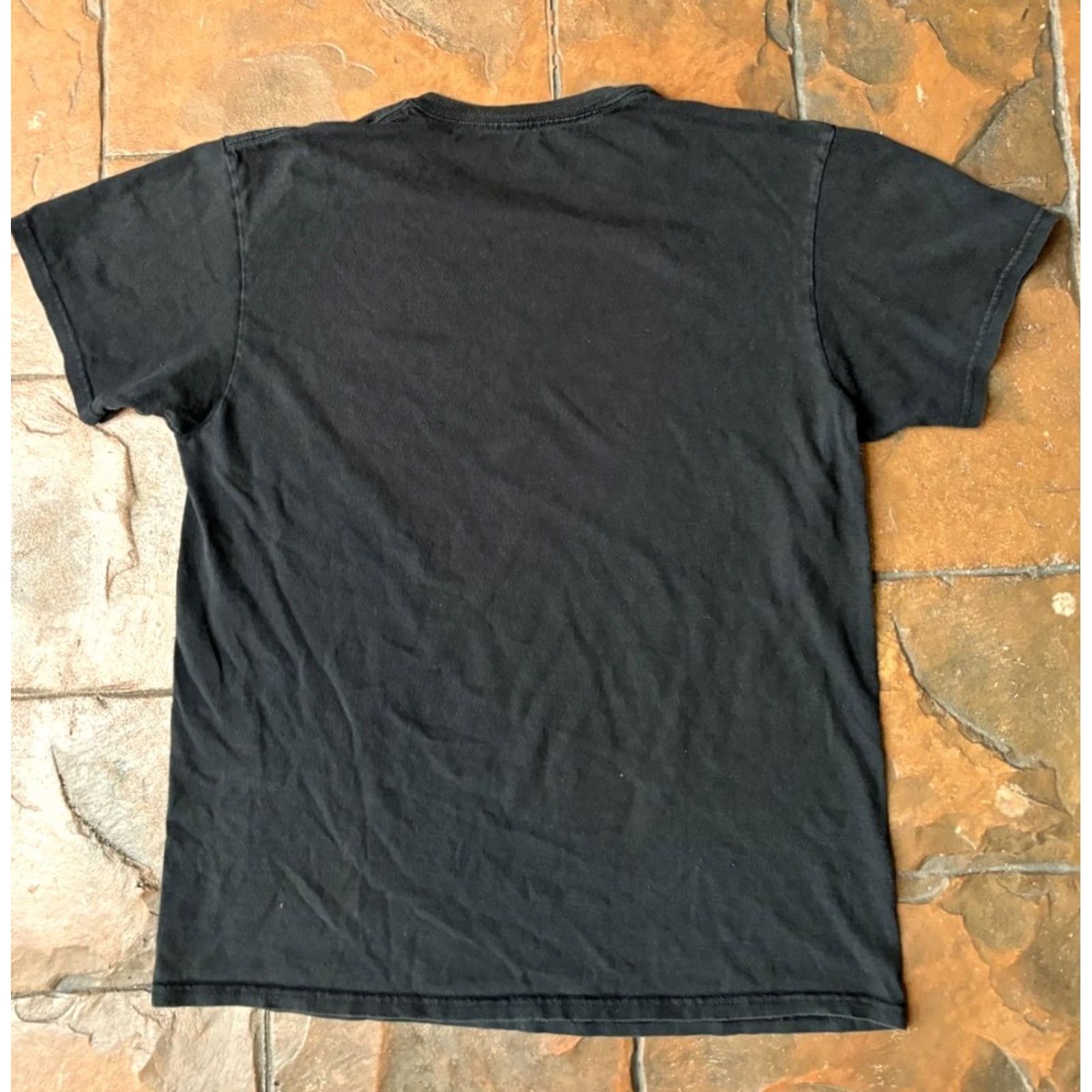 Vintage Iron Maiden Trooper Union Jack Band Tour Concert T-Shirt Medium Black Size US M / EU 48-50 / 2 - 3 Thumbnail