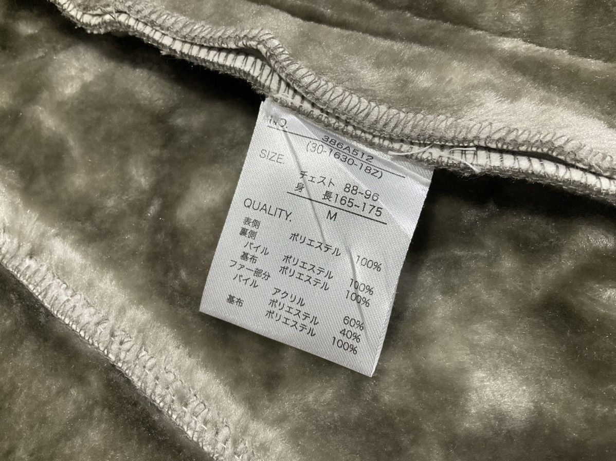 14th Addiction 🔥Sick Y2K Roushatte Faux Fur Suede Leather Jacket Hooded Size US M / EU 48-50 / 2 - 13 Thumbnail