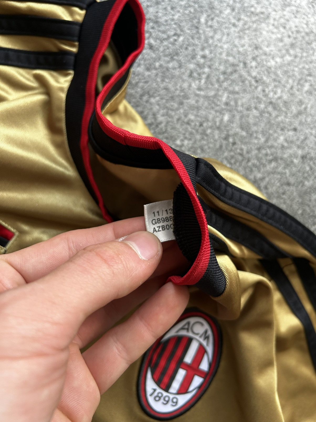 Adidas × Vintage AC Milan Soccer Jersey Size US M / EU 48-50 / 2 - 9 Thumbnail