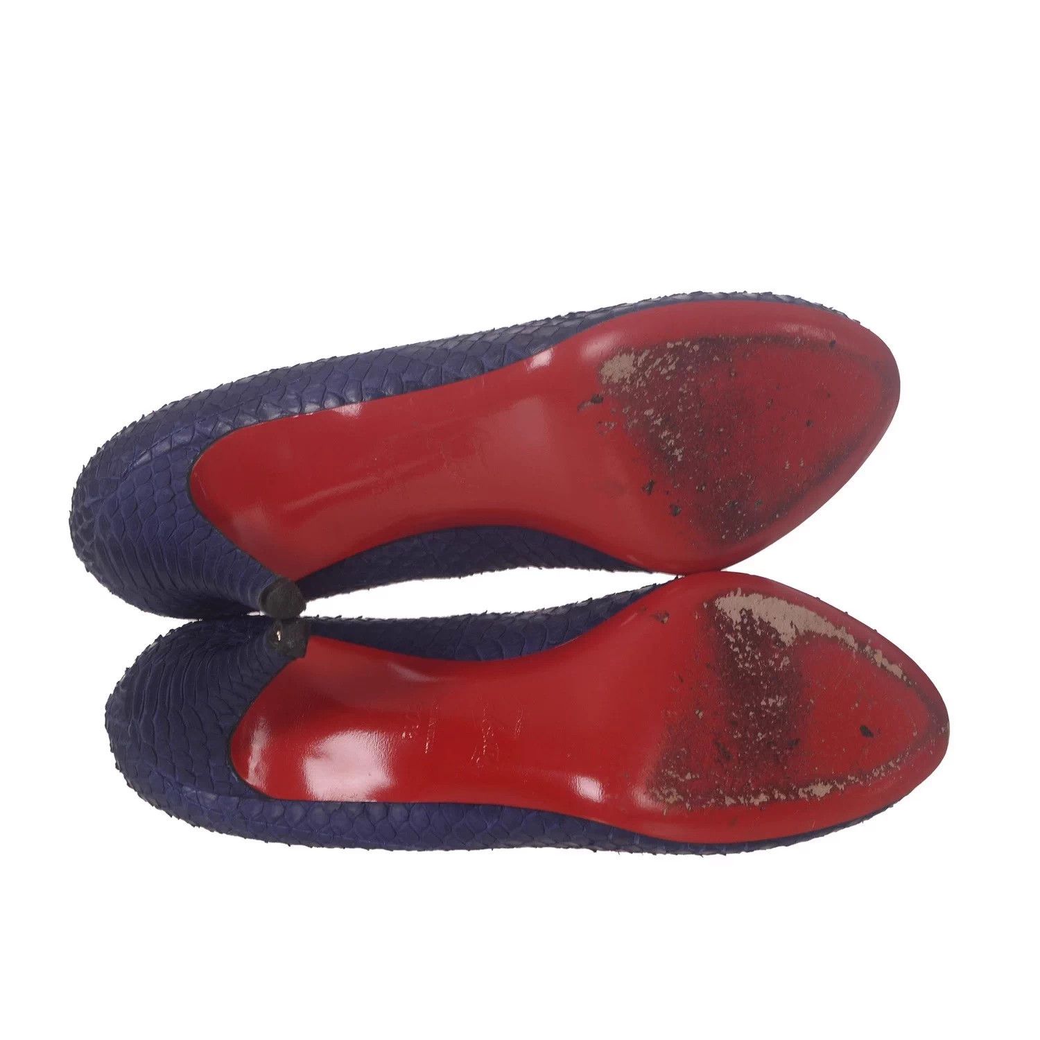 Christian Louboutin CL Heels 37.5 801353 Size US 6.5 / IT 36.5 - 6 Thumbnail