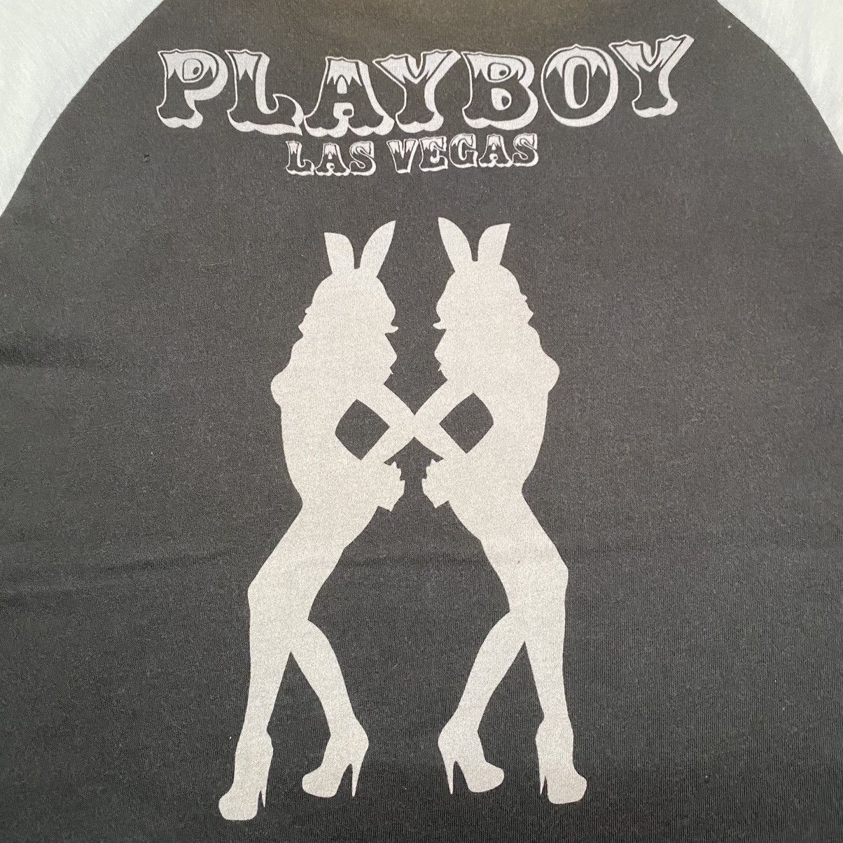 Playboy PLAYBOY FEELING LUCKY RAGLAN T SHIRT Size L / US 10 / IT 46 - 10 Thumbnail