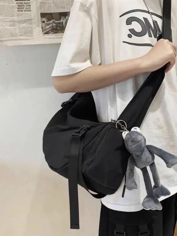 VIBE High Street Retro Large Capacity Shoulder Crossbody Bag Size ONE SIZE - 2 Thumbnail