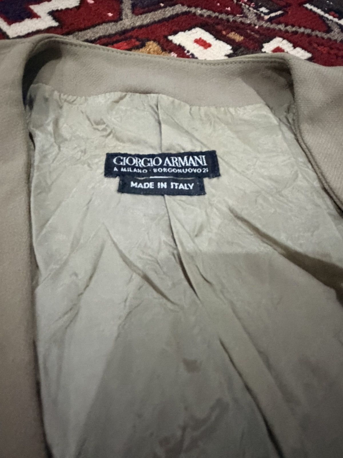 Giorgio Armani Vintage Giorgio Armani double-breasted blazer Size M / US 6-8 / IT 42-44 - 3 Thumbnail