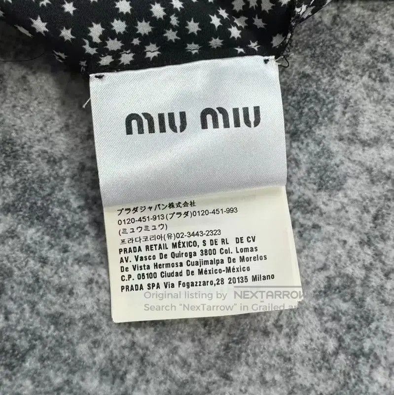 Miu Miu Miu Miu Black Cotton Dress with White Collar . Size M / US 6-8 / IT 42-44 - 4 Thumbnail