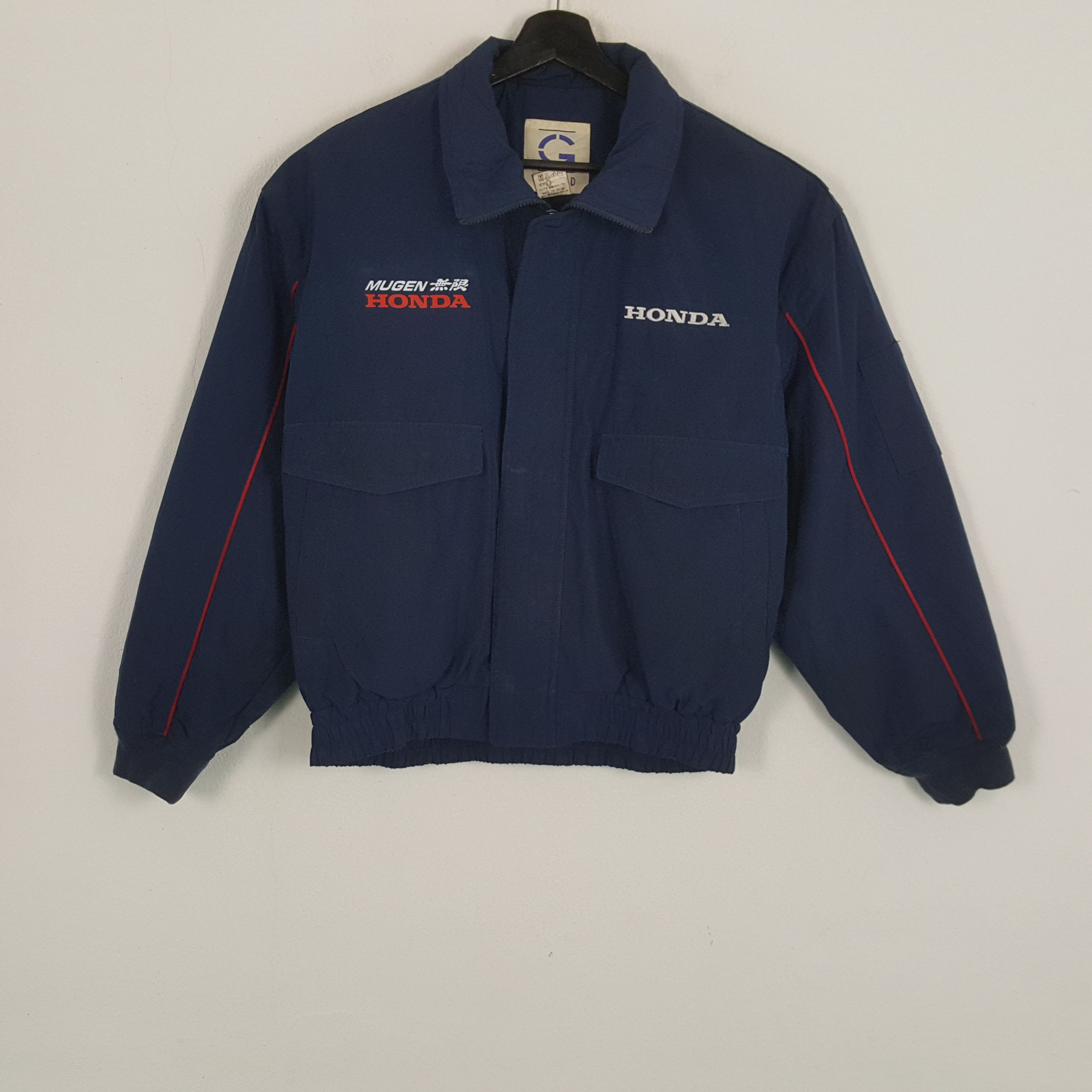 Honda × Japanese Brand × Vintage MUGEN HONDA Japanese Motorsports Custom Art Jacket Size US XL / EU 56 / 4 - 3 Thumbnail