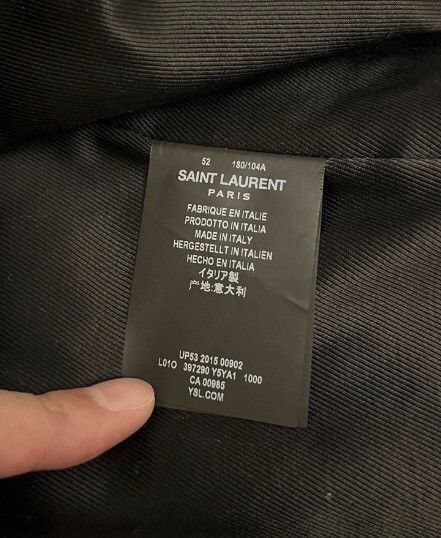Saint Laurent Paris × Yves Saint Laurent Saint Laurent slp L01 leather jacket Size US L / EU 52-54 / 3 - 8 Thumbnail