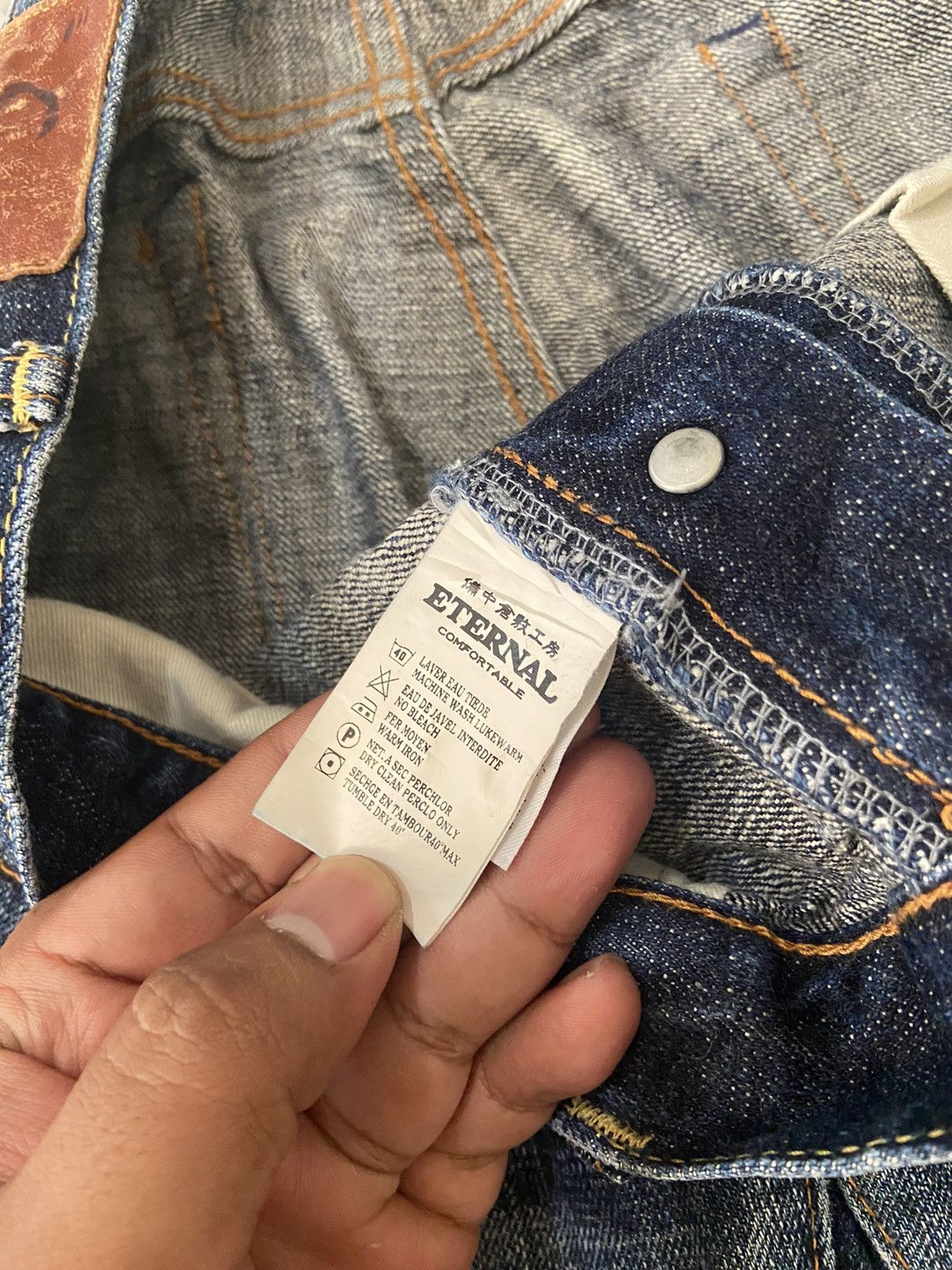 Eternal × Japanese Brand × Other ❤️‍🔥SEND OFFER ❤️‍🔥 ETERNAL DENIM BLUE JEANS Size US 30 / EU 46 - 9 Thumbnail