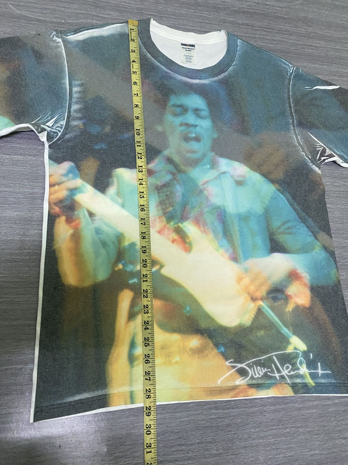 Jimi Hendrix × Vintage Vintage Jimi Hendrix All Over Print Shirt Size US L / EU 52-54 / 3 - 9 Thumbnail