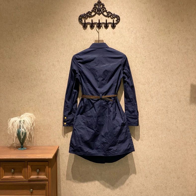 Louis Vuitton Louis Vuitton Gold Buckle Belt Long Sleeve Dress Size XS / US 0-2 / IT 36-38 - 2 Thumbnail