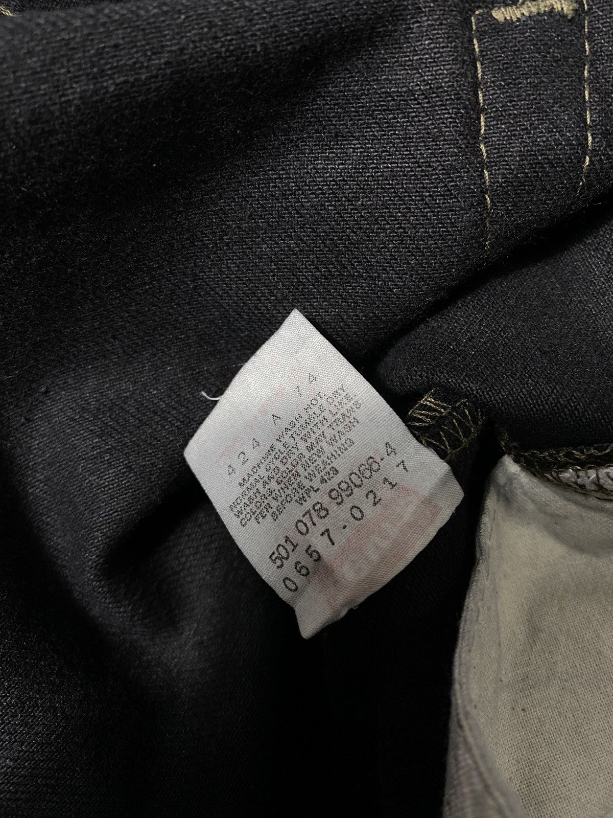 Levi's × Levi's Vintage Clothing Rare Vintage 80s NWT 42x32 V stitch USA Levi’s Pants Size US 42 / EU 58 - 10 Thumbnail