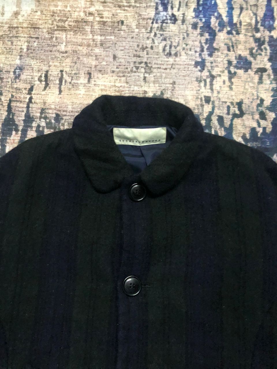 Issey Miyake Issey Miyake SunoaKuwahara Stripe Wool/Mohair Coat Jacket Size US M / EU 48-50 / 2 - 8 Thumbnail
