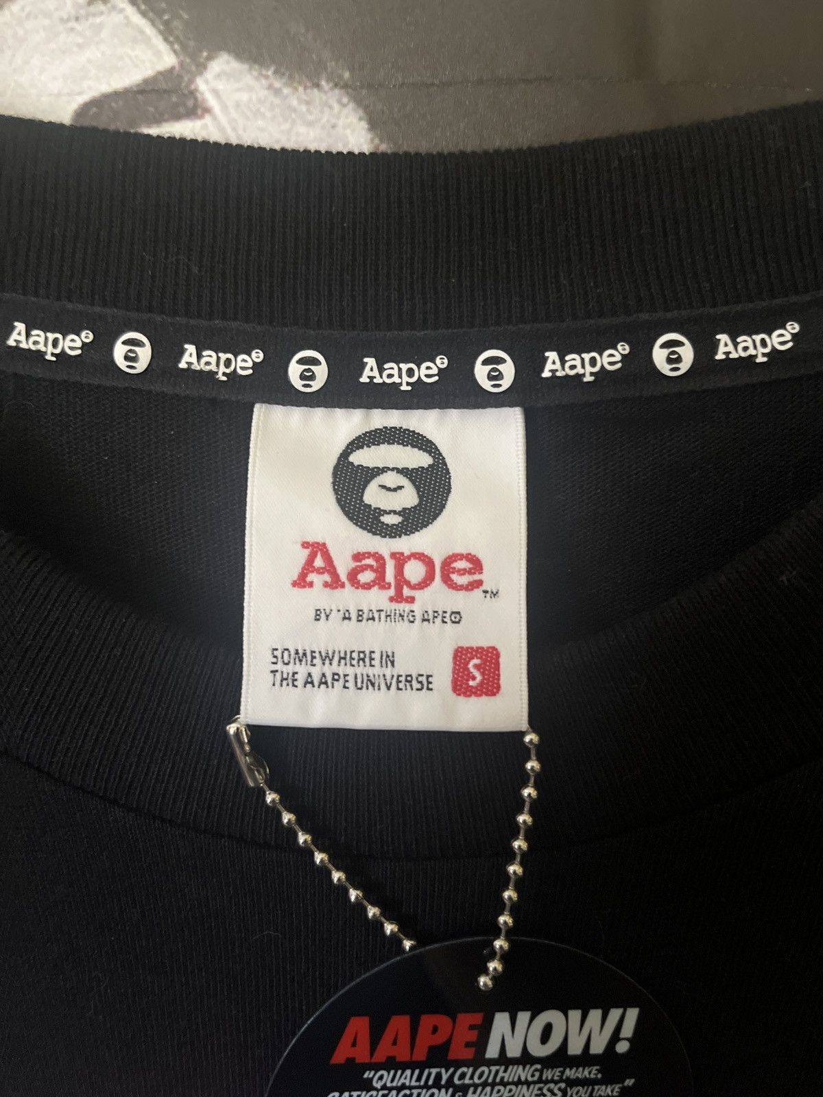 Aape Aape by A Bathing Ape Logo T-Shirt Size US S / EU 44-46 / 1 - 5 Thumbnail