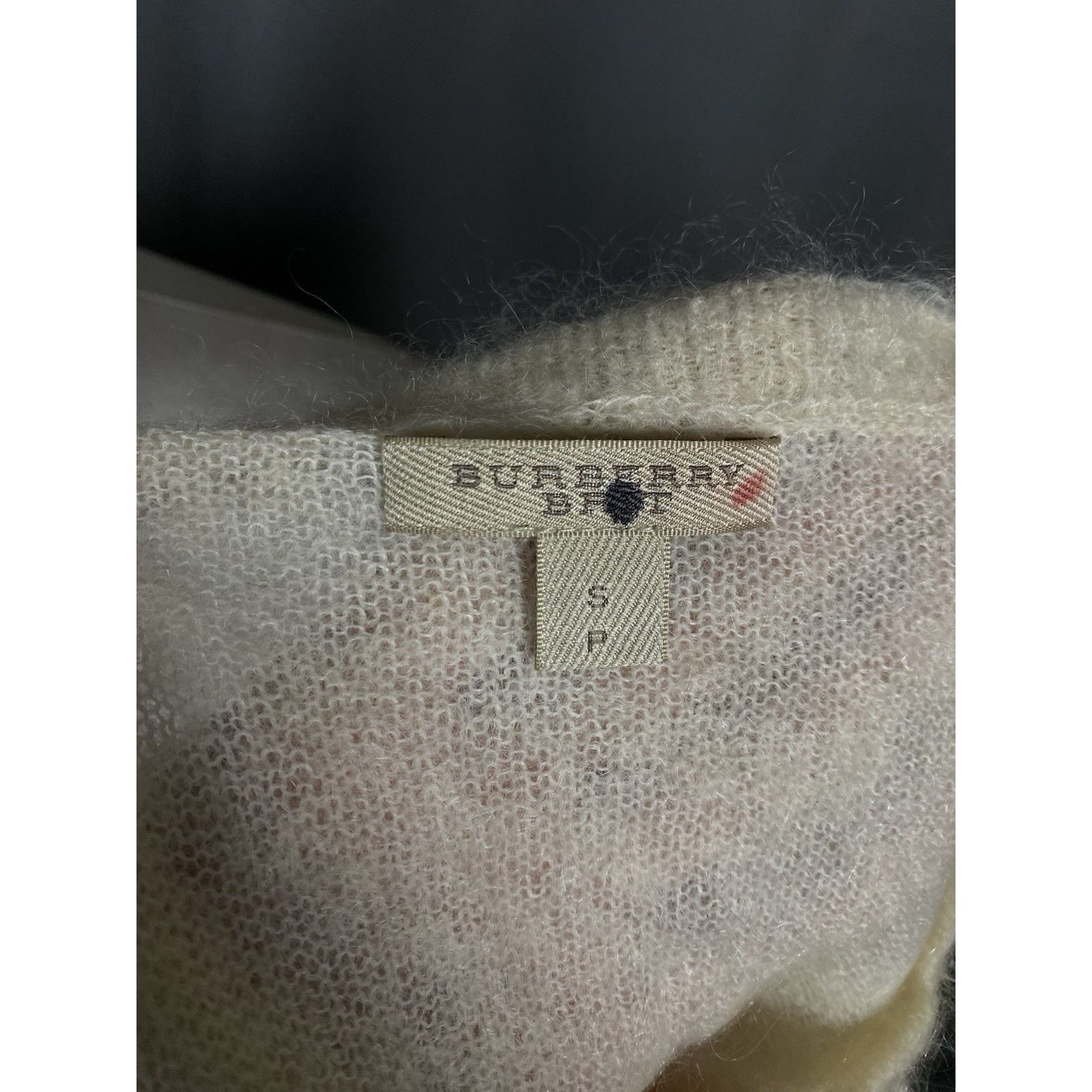 Burberry Burberry Graphic Print Women's Beige Cashmere Crewneck Sweat Size S / US 4 / IT 40 - 10 Thumbnail
