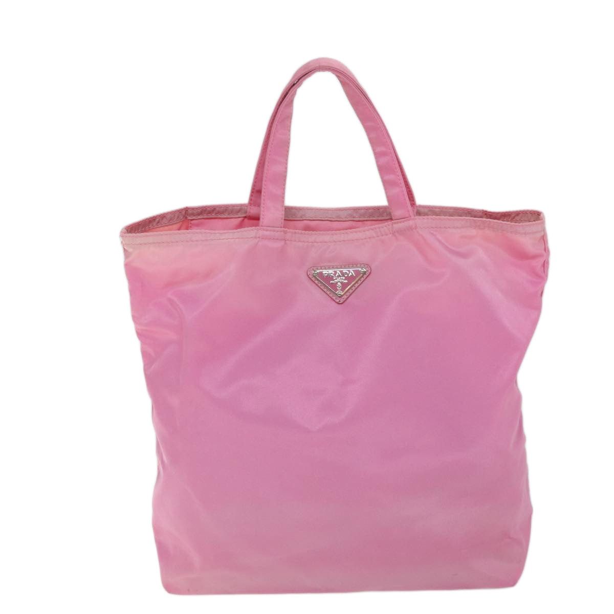 Prada PRADA Hand Bag Nylon Pink Size ONE SIZE - 3 Thumbnail