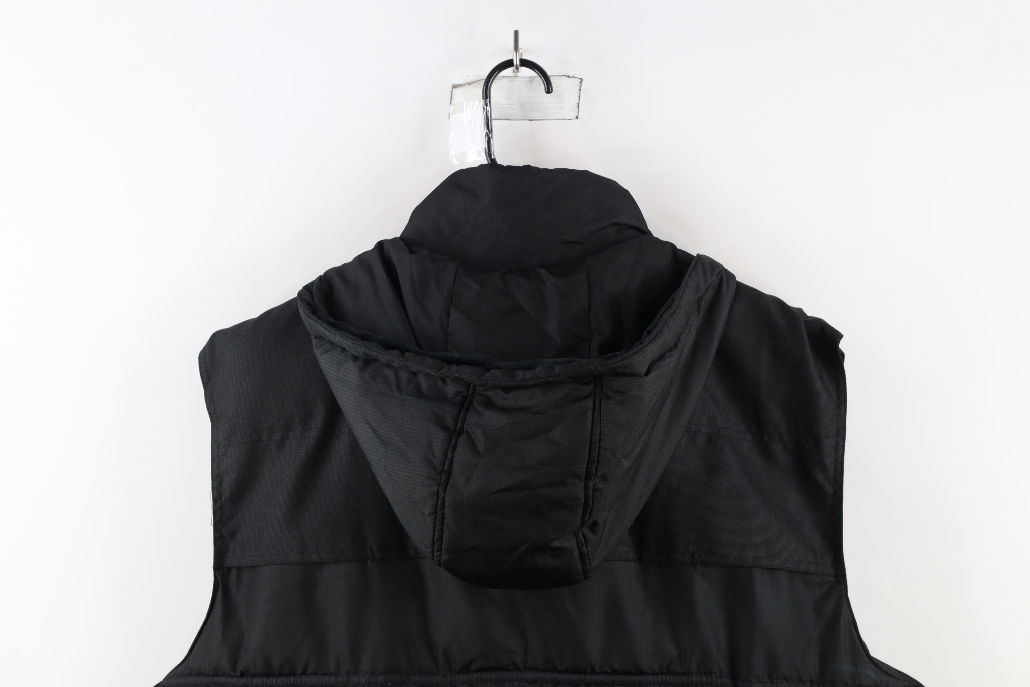 Rocawear × Vintage Vintage Rocawear Hooded Full Zip Puffer Vest Jacket Black Size US XXL / EU 58 / 5 - 18 Thumbnail