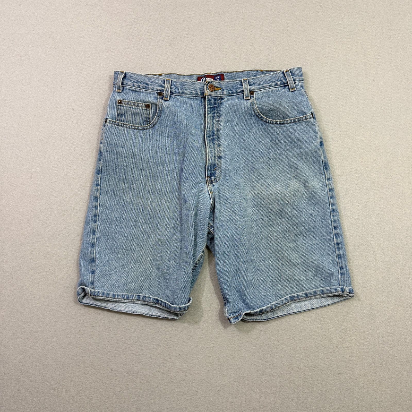 Vintage Vintage Arizona Jean Shorts Mens 36 Blue 11" Inseam Jorts Size US 36 / EU 52 - 1 Thumbnail