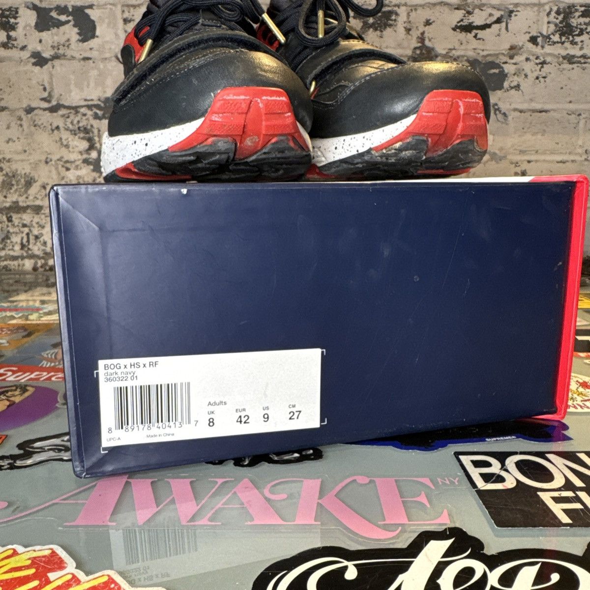 Highsnobiety × Kith × Puma Puma Blaze Of Glory Ronnie Fieg Highsnobiety Dark Navy Sz 9 Size US 9 / EU 42 - 7 Thumbnail