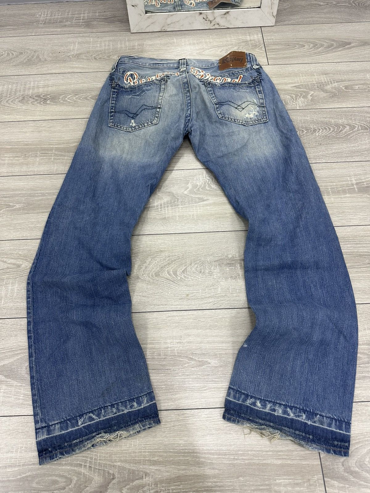 Hysteric Glamour Replay Y2K Flared Bootcut Hysteric Glamour Style Jeans Size US 34 / EU 50 - 2 Thumbnail