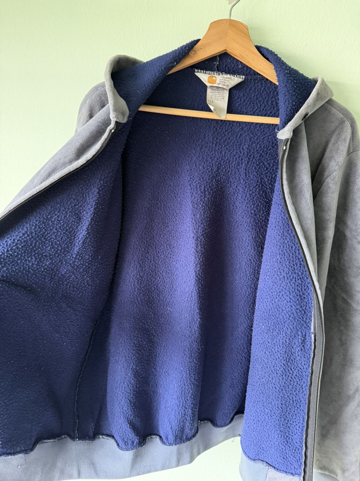 Carhartt Vintage Carhartt Velvet Zipper Jacket Size US M / EU 48-50 / 2 - 9 Thumbnail