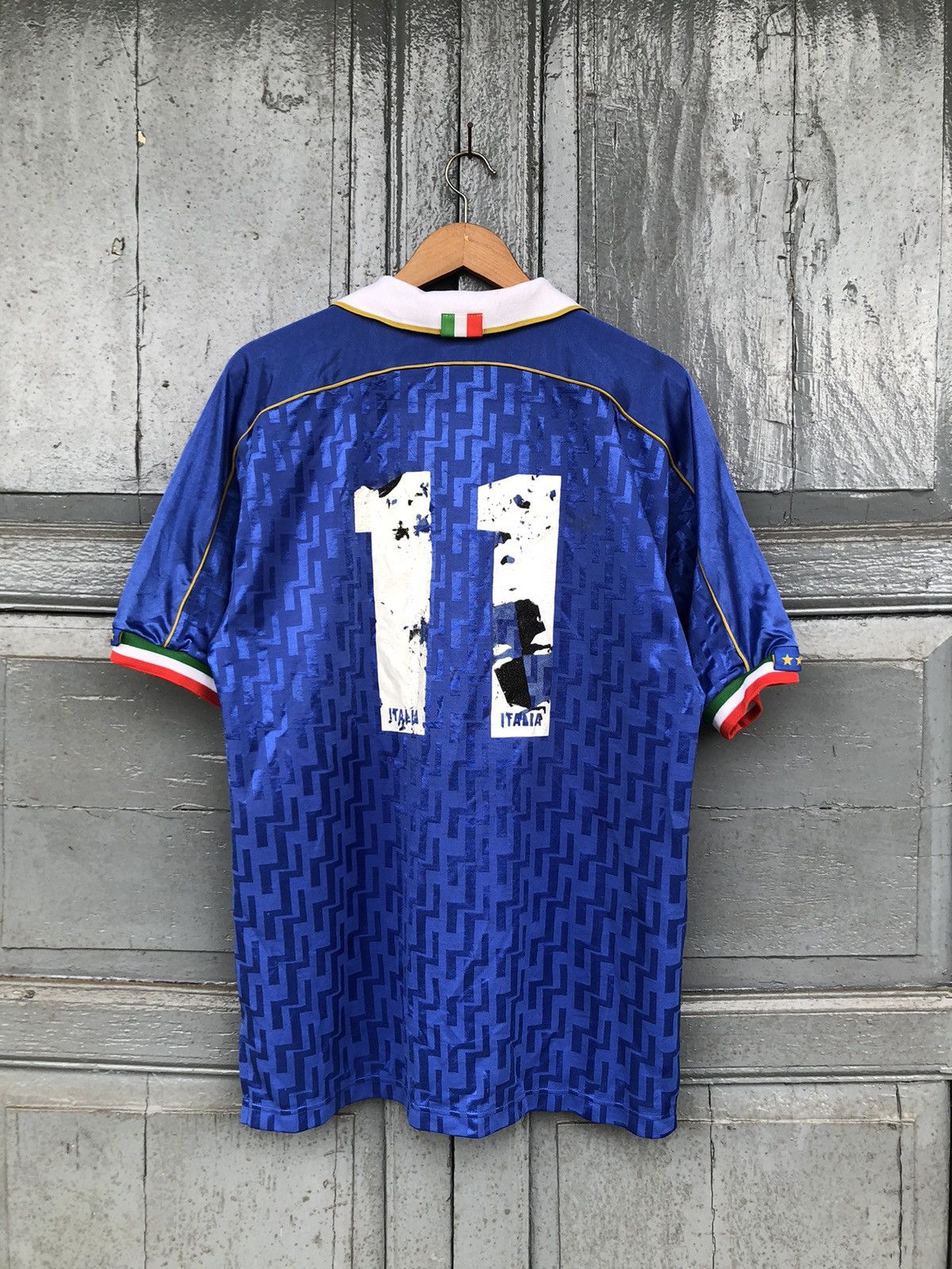 Nike Vintage Sample Italy Jersey Size US L / EU 52-54 / 3 - 2 Thumbnail