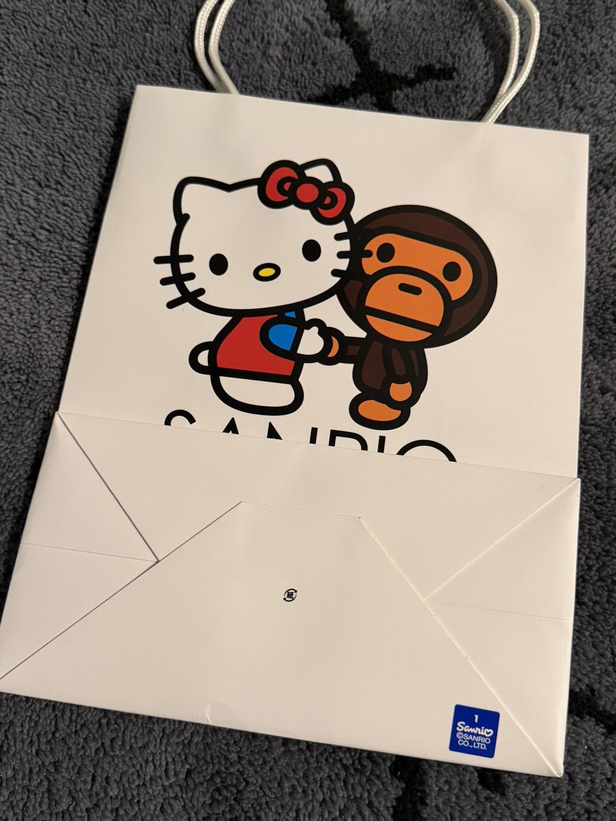 Bape 2010 Baby Milo x Hello Kitty Sanrio Shopping Bag Size ONE SIZE - 4 Thumbnail