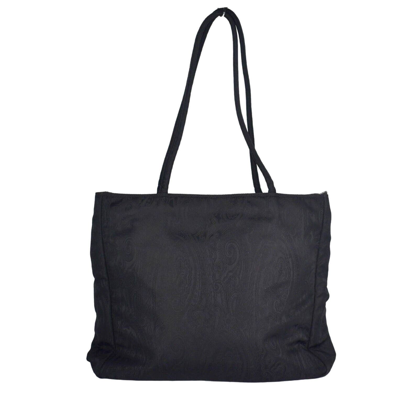 Etro ETRO Black Jacquard Paisley Inside Shoulder Handbag Bag Size ONE SIZE - 2 Thumbnail