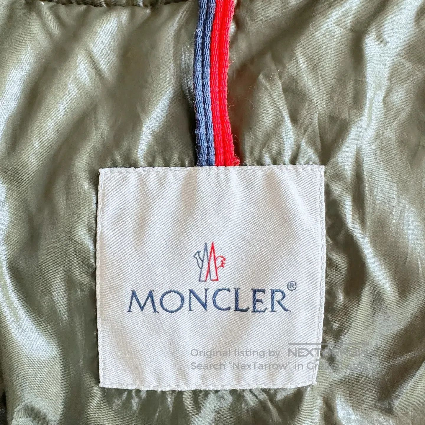 Moncler Moncler Maya Army Green Short Down Jacket. Size US XL / EU 56 / 4 - 3 Thumbnail