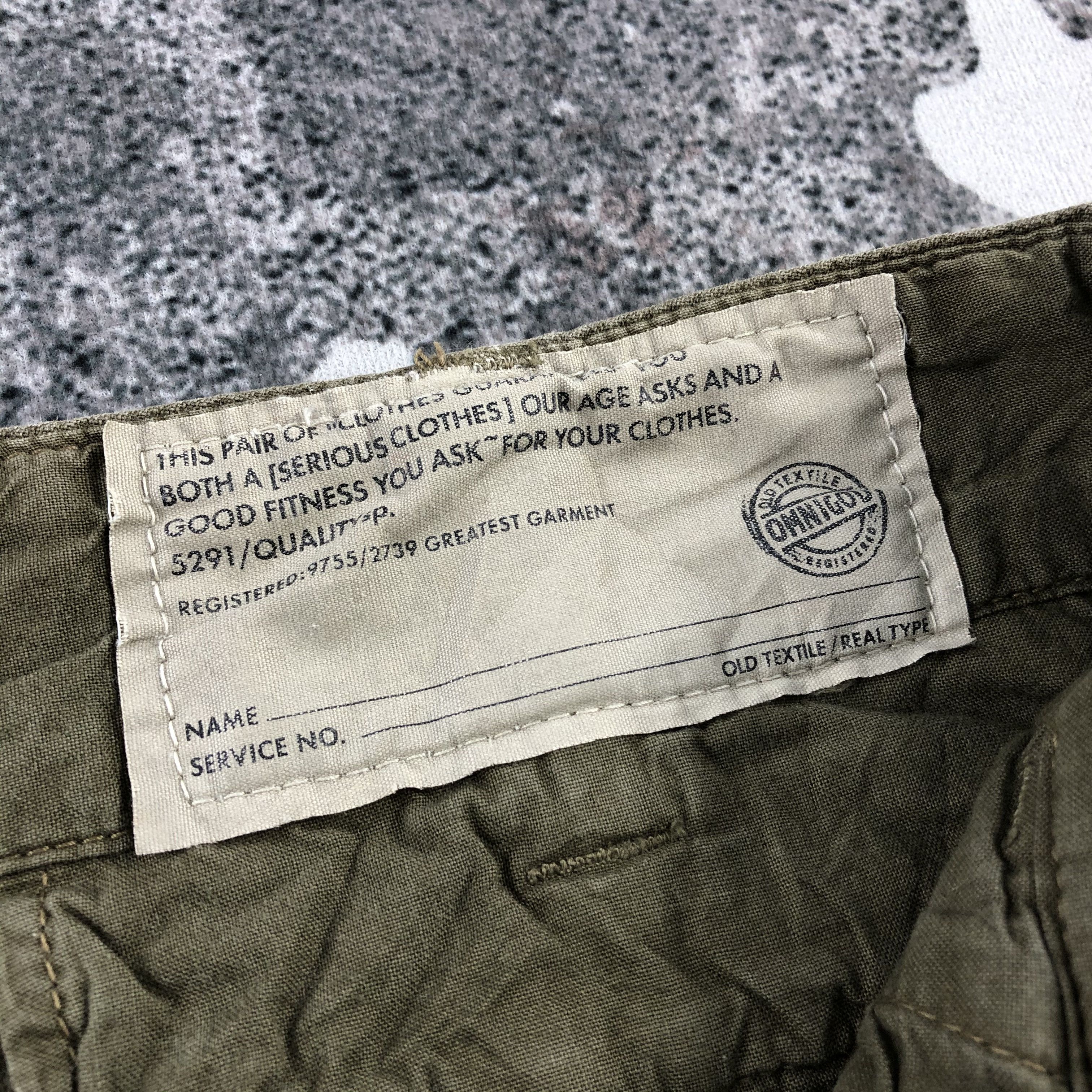 OMNIGOD Omnigod Cargo Pants Multi Pocket Tactical Trousers Size US 32 / EU 48 - 10 Thumbnail