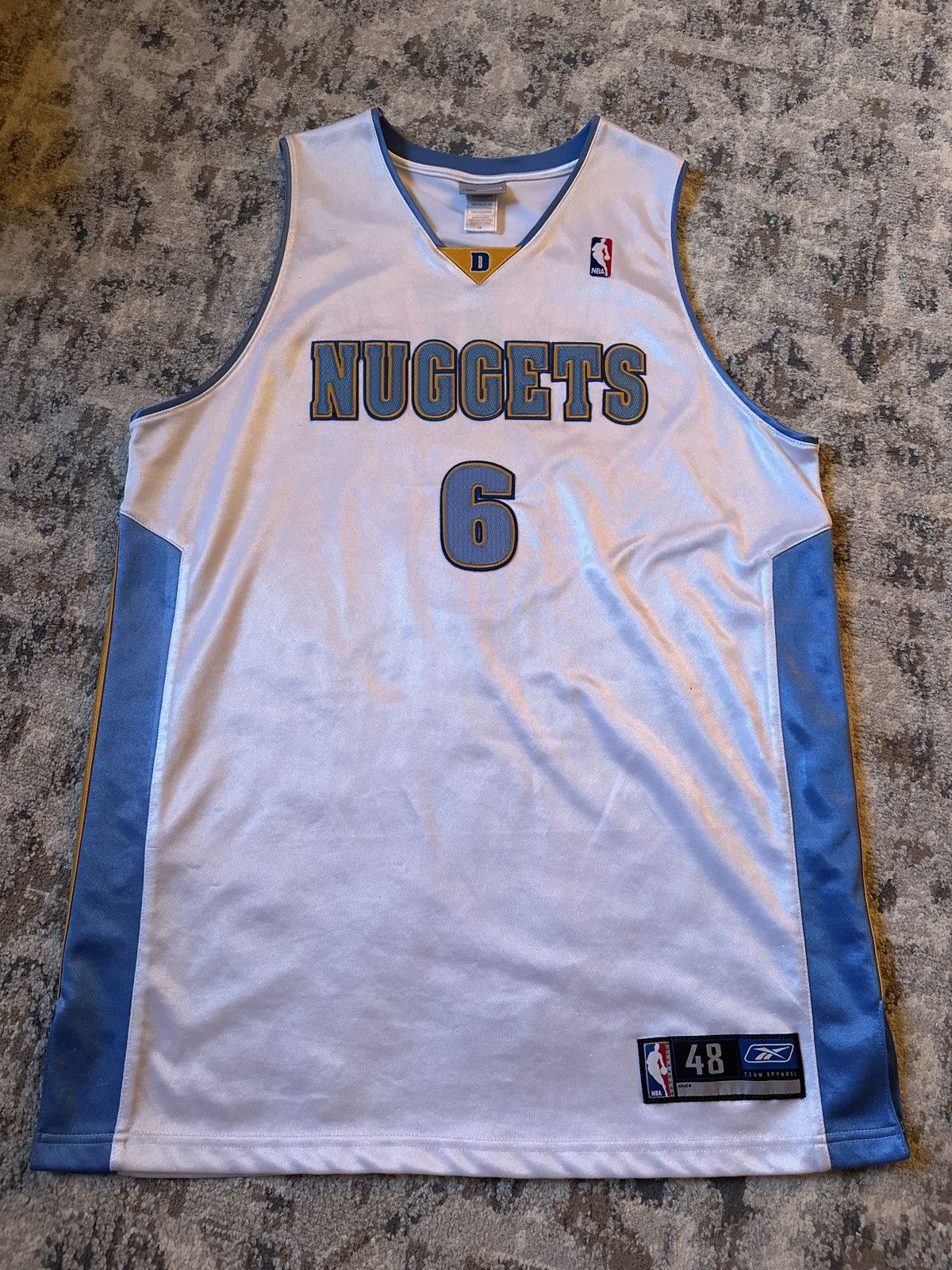 Reebok Reebok authentic Denver Nuggets Kenyon Martin jersey Size US L / EU 52-54 / 3 - 2 Thumbnail
