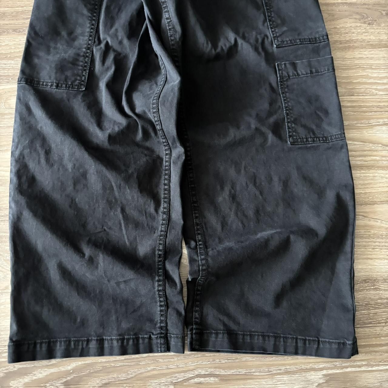 Vintage Crazy Vintage Y2K/2000s Baggy Black Skater Style Cargo Pants! 32x29 Size US 32 / EU 48 - 6 Thumbnail