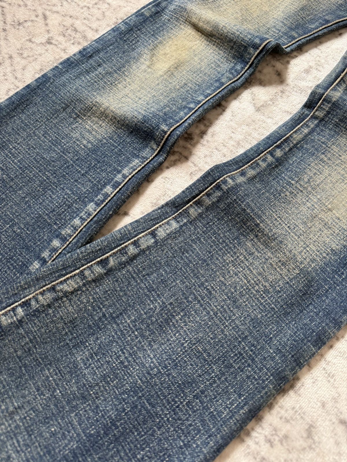 Hysteric Glamour Sky Bomber Japan Mud Wash Flared Jeans Size US 28 / EU 44 - 7 Thumbnail