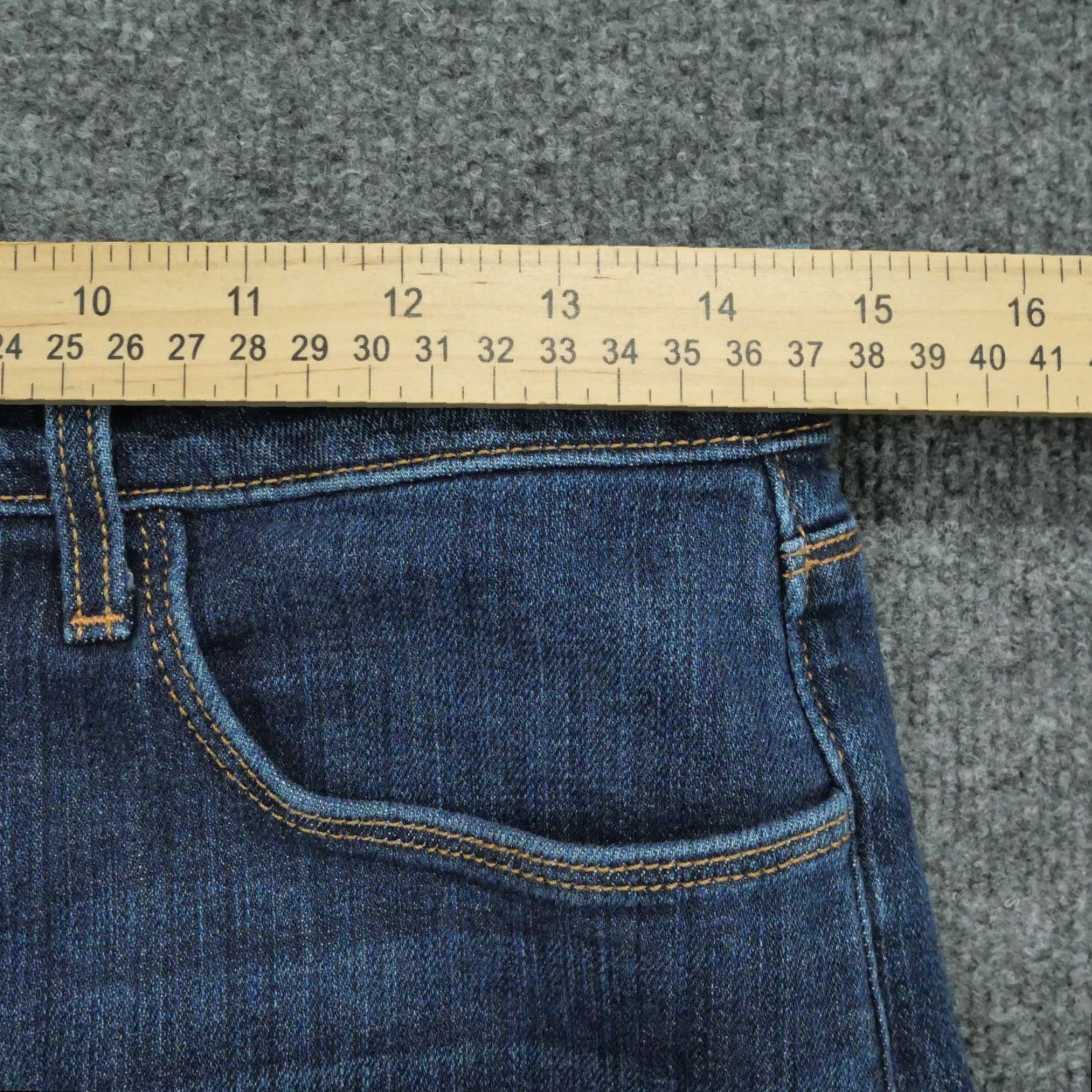 L'AGENCE L'Agence Jeans Women 28 Blue Distressed Dark Wash Holes Grunge Size 30" / US 8 / IT 44 - 7 Thumbnail