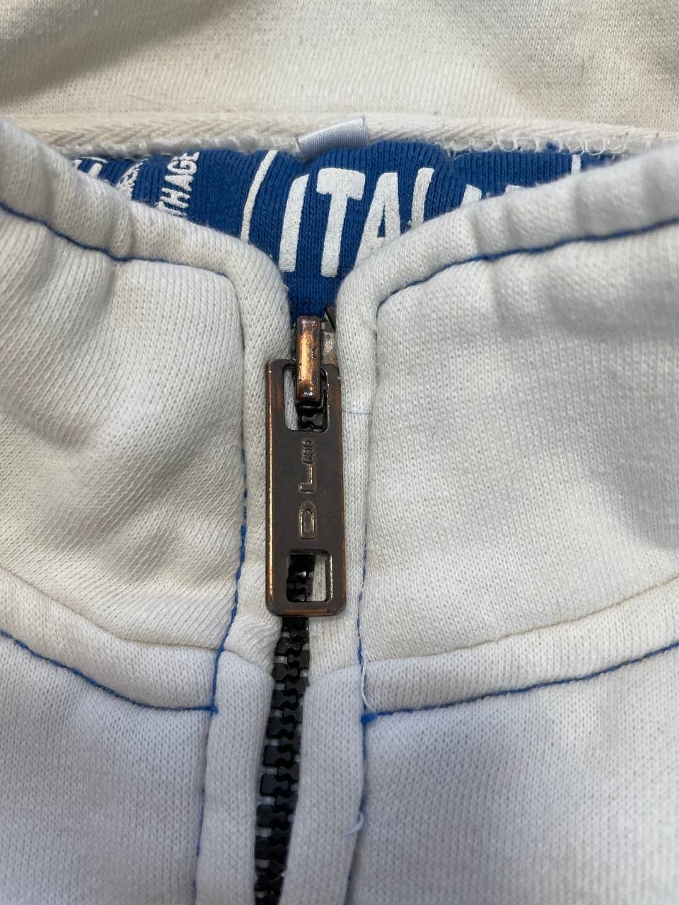 Other ITALIA VINTAGE Y2K ZIP UP Sweatshirt Size US M / EU 48-50 / 2 - 10 Thumbnail
